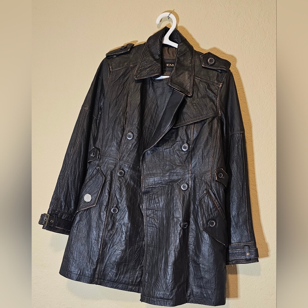 EMC 100% Leather Jacket – Size S/P – Brand New (No Tags)